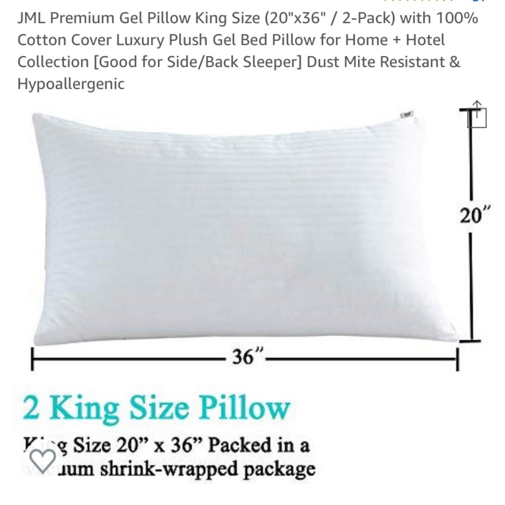 Gel Pillows
